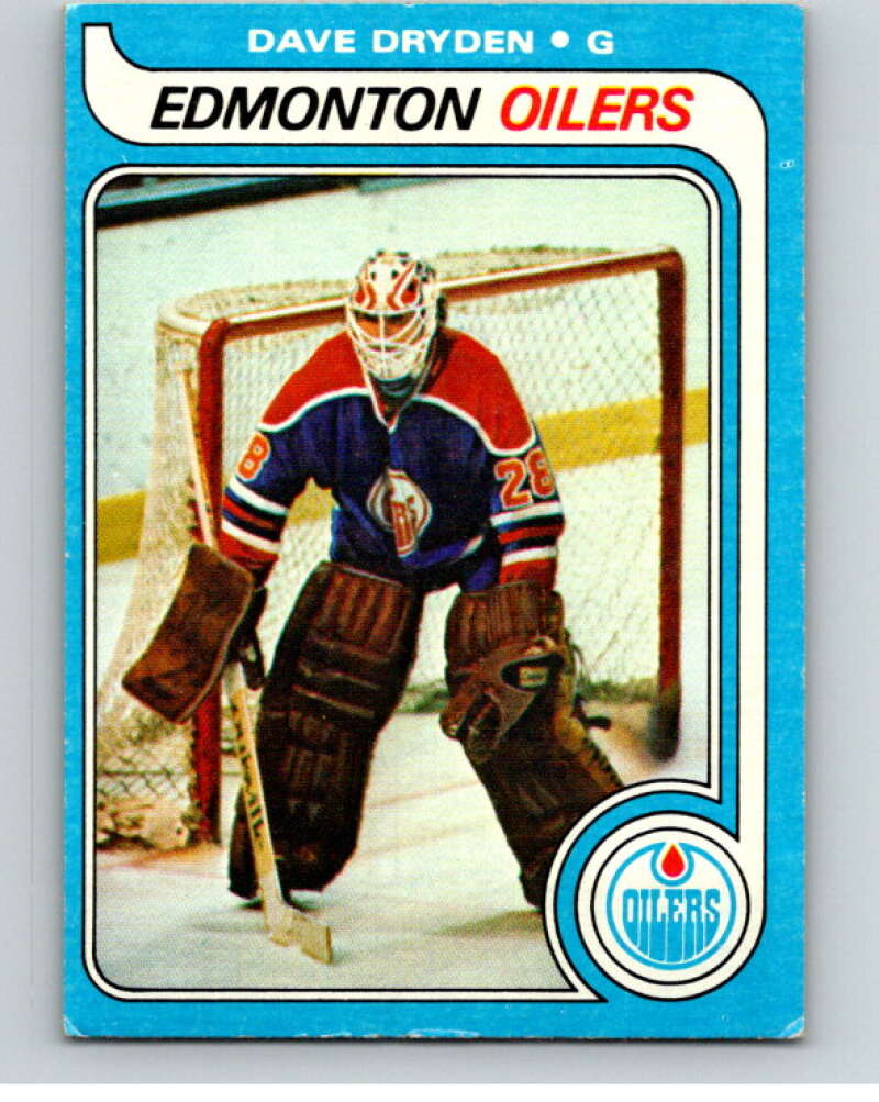 1979-80 Topps #71 Dave Dryden Edmonton Oilers V81488 Image 1