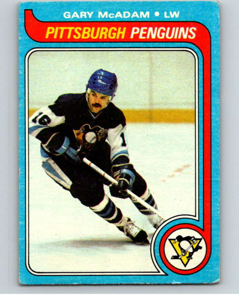 1979-80 Topps #72 Gary McAdam Pittsburgh Penguins V81489 Image 1