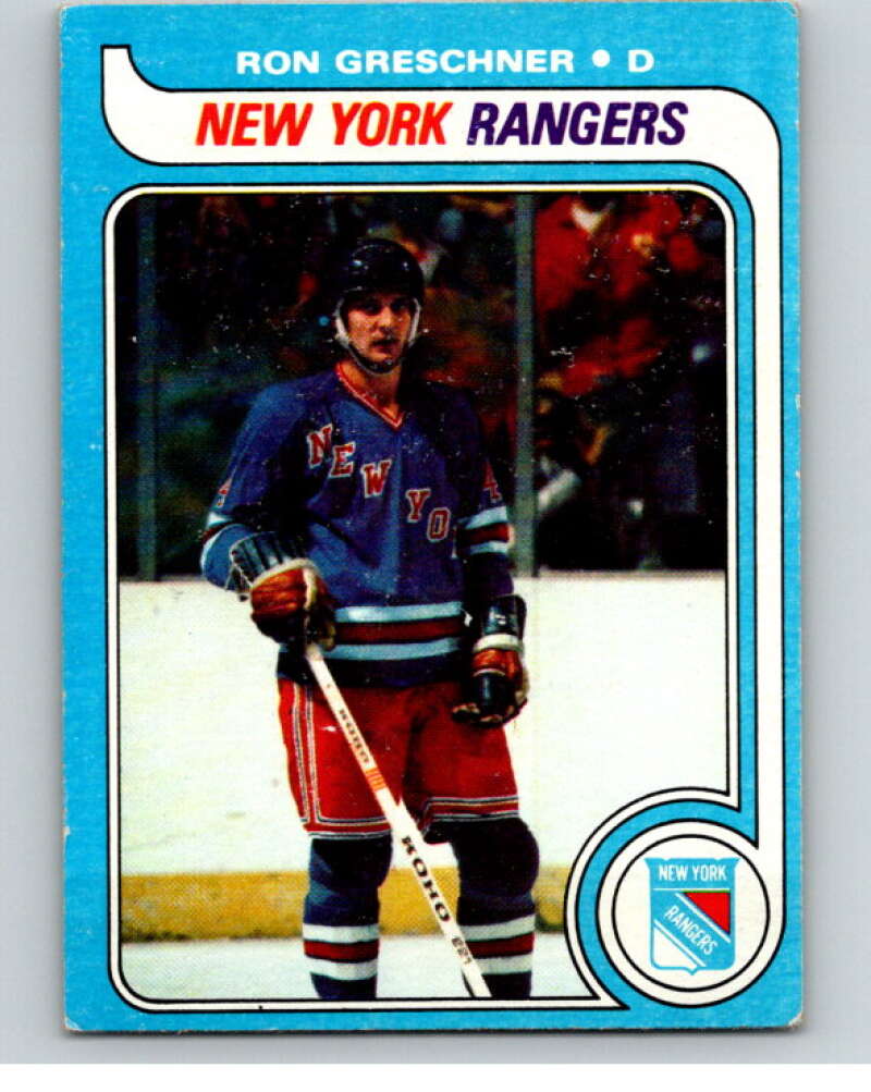 1979-80 Topps #78 Ron Greschner New York Rangers V81506 Image 1