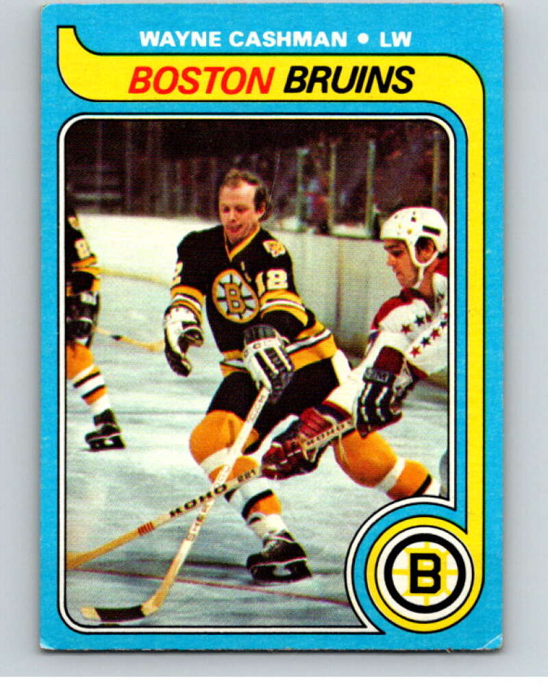 1979-80 Topps #79 Wayne Cashman Boston Bruins V81510 Image 1