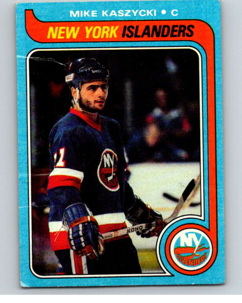 1979-80 Topps #87 Mike Kaszycki New York Islanders V81522 Image 1