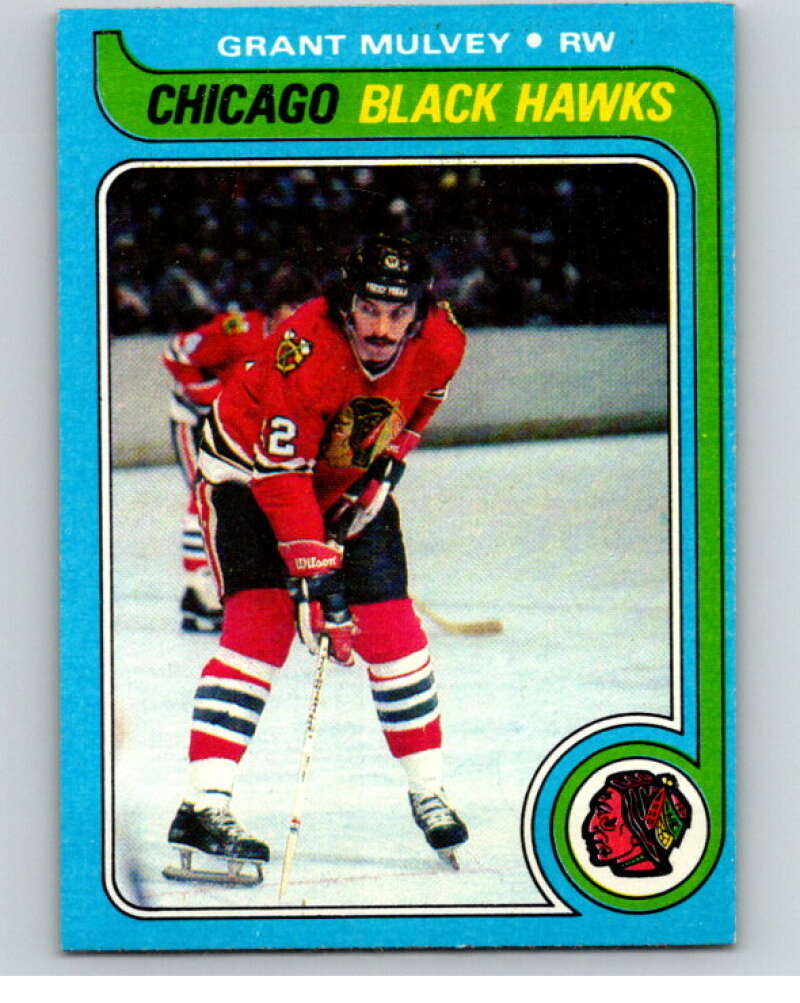 1979-80 Topps #88 Grant Mulvey Chicago Blackhawks V81524 Image 1