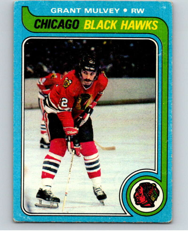 1979-80 Topps #88 Grant Mulvey Chicago Blackhawks V81525 Image 1