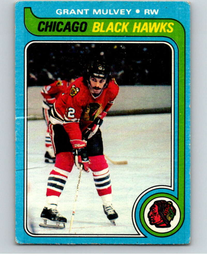 1979-80 Topps #88 Grant Mulvey Chicago Blackhawks V81526 Image 1