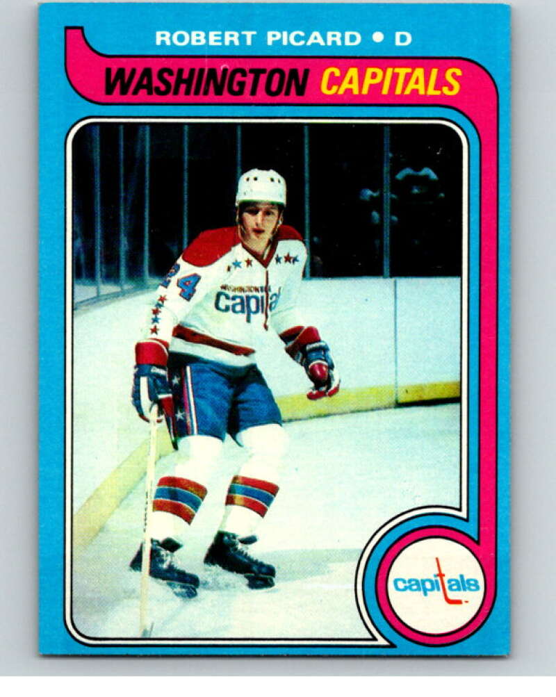 1979-80 Topps #91 Robert Picard Washington Capitals V81534 Image 1