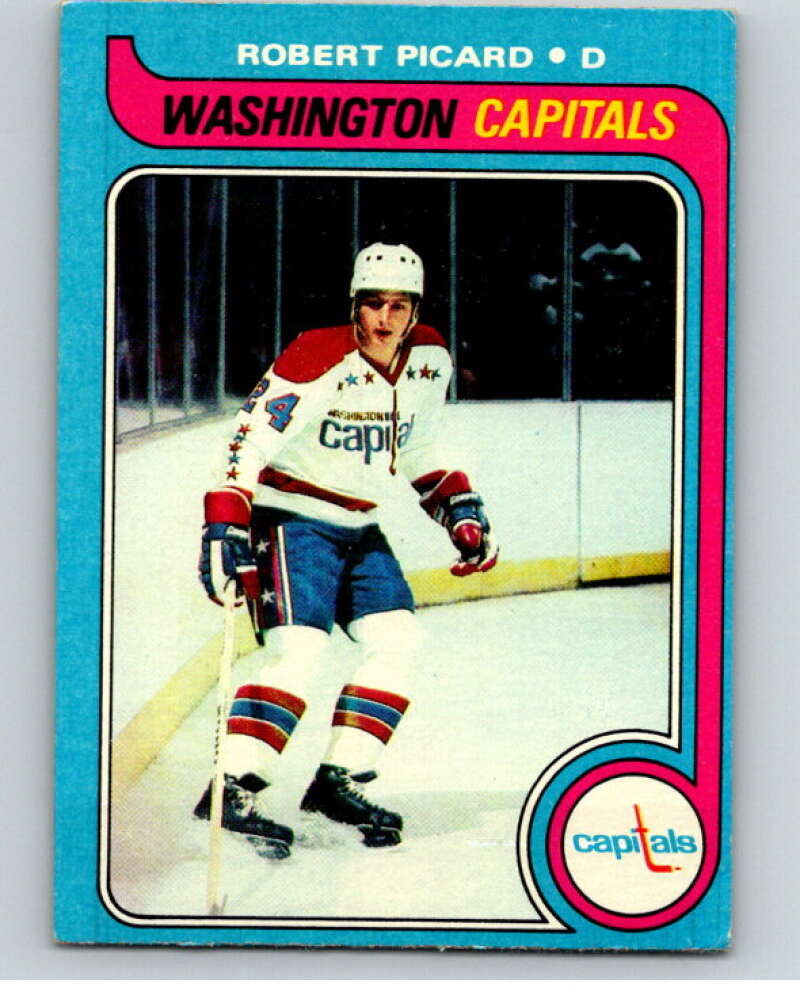 1979-80 Topps #91 Robert Picard Washington Capitals V81536 Image 1