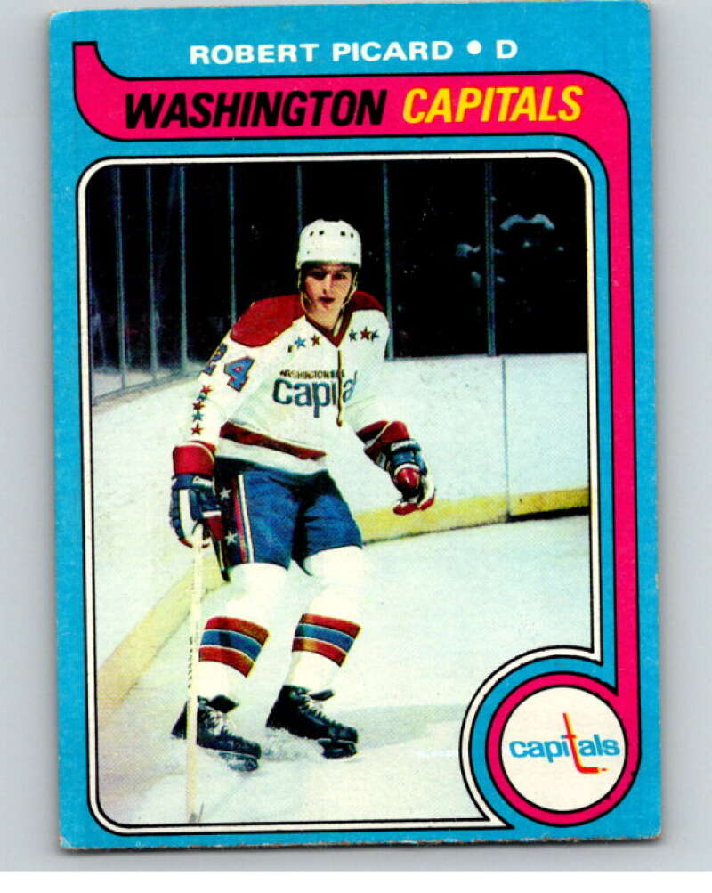 1979-80 Topps #91 Robert Picard Washington Capitals V81537 Image 1