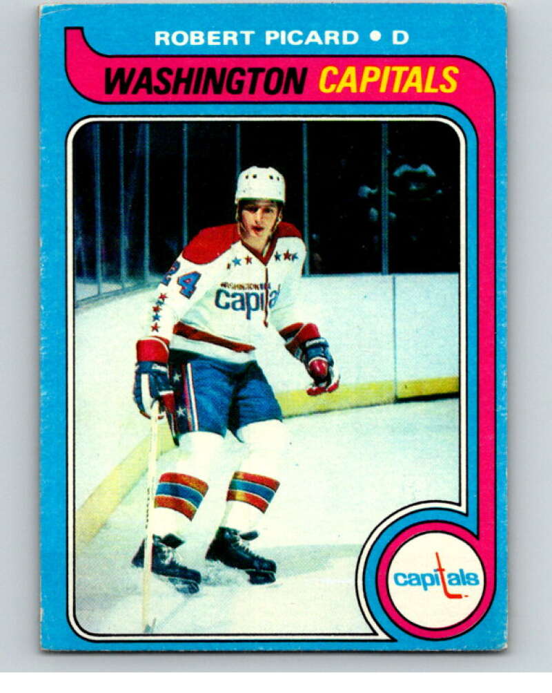 1979-80 Topps #91 Robert Picard Washington Capitals V81538 Image 1