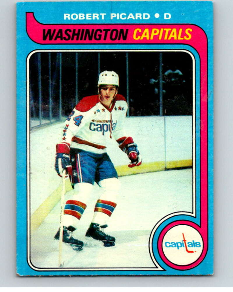 1979-80 Topps #91 Robert Picard Washington Capitals V81539 Image 1