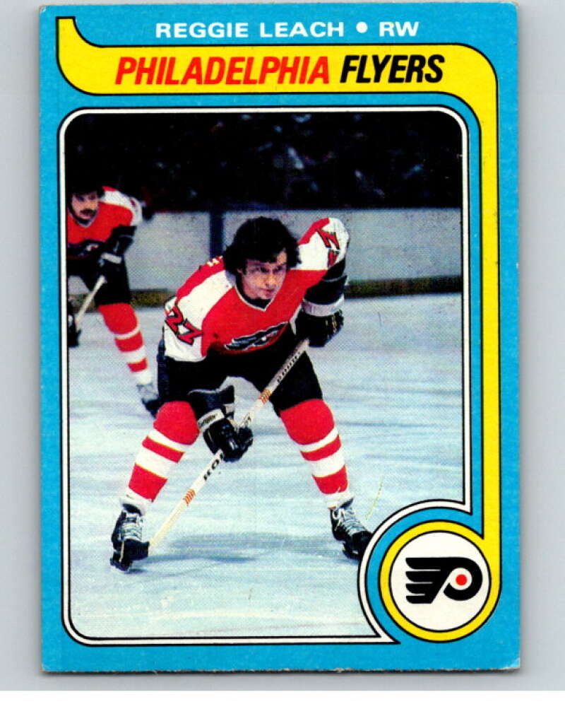 1979-80 Topps #95 Reggie Leach Philadelphia Flyers V81546 Image 1