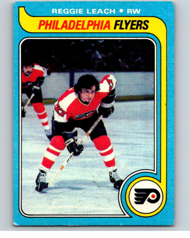 1979-80 Topps #95 Reggie Leach Philadelphia Flyers V81547 Image 1