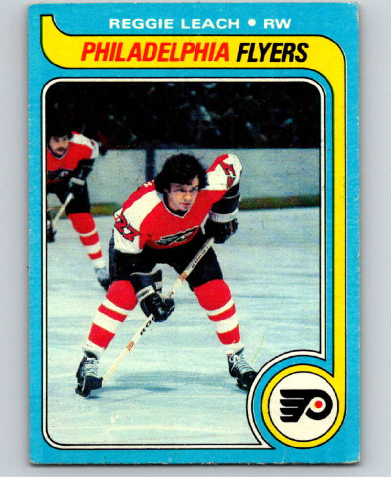 1979-80 Topps #95 Reggie Leach Philadelphia Flyers V81548 Image 1