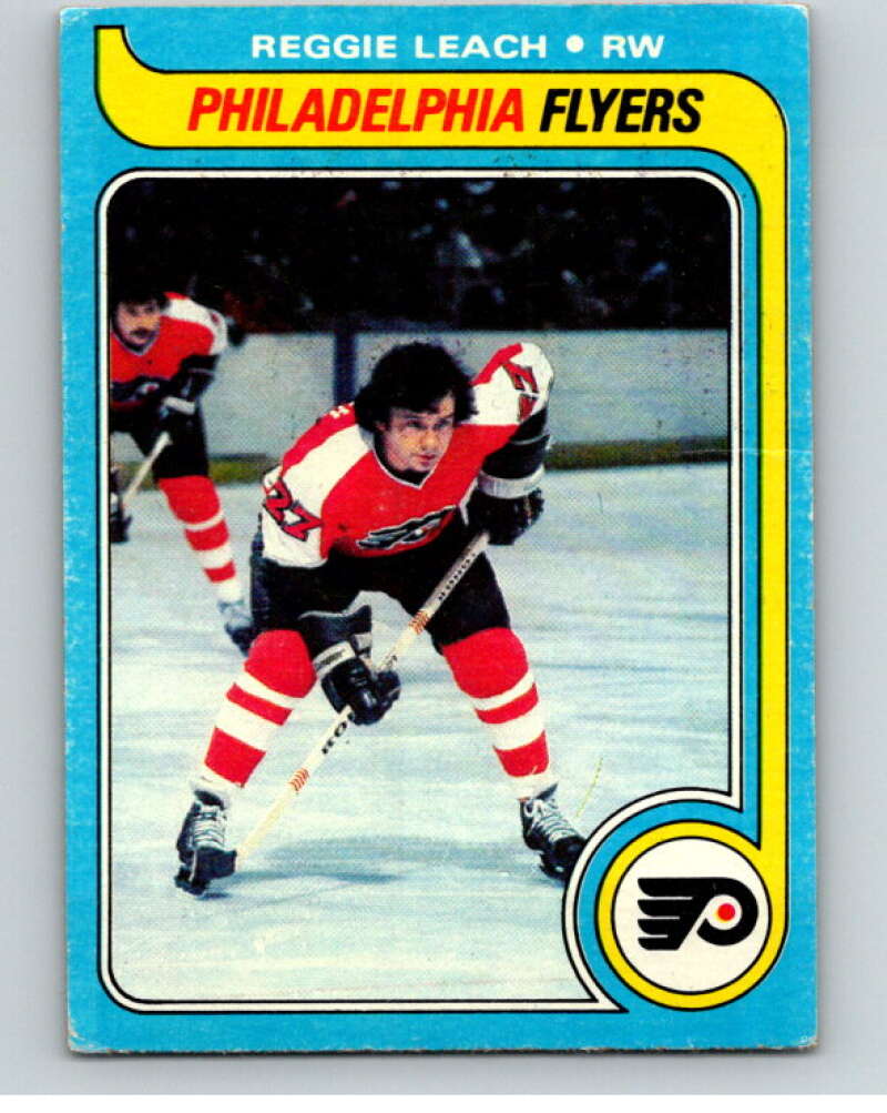 1979-80 Topps #95 Reggie Leach Philadelphia Flyers V81549 Image 1