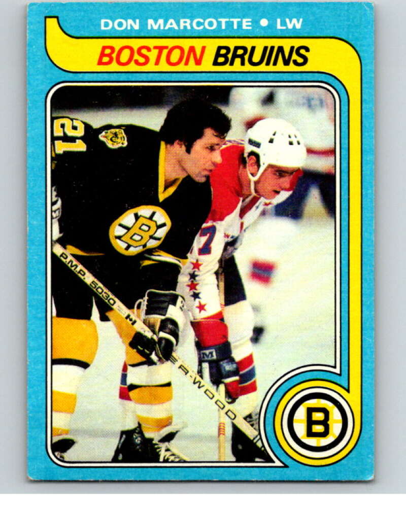 1979-80 Topps #99 Don Marcotte Boston Bruins V81555 Image 1