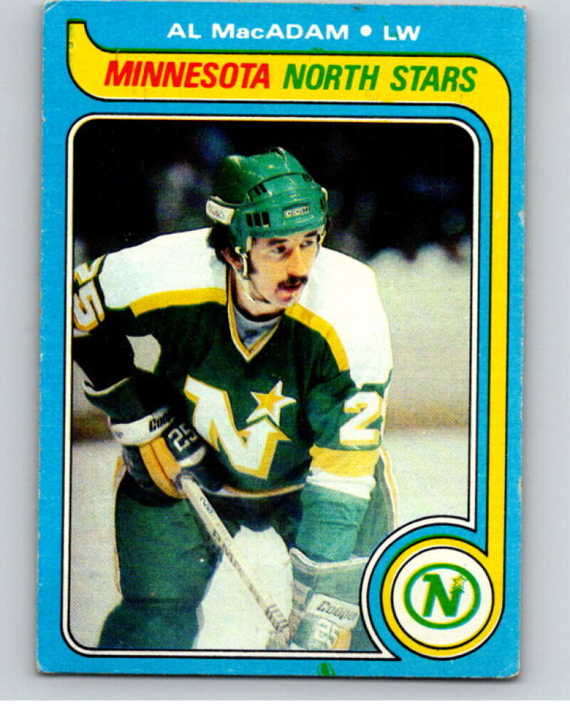 1979-80 Topps #104 Al MacAdam Minnesota North Stars V81564 Image 1