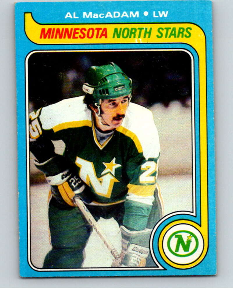 1979-80 Topps #104 Al MacAdam Minnesota North Stars V81566 Image 1
