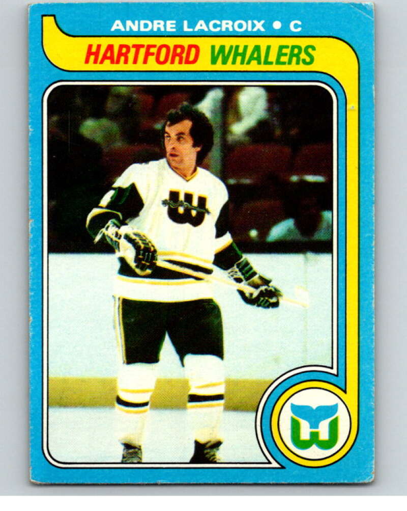 1979-80 Topps #107 Andre Lacroix Hartford Whalers V81571 Image 1