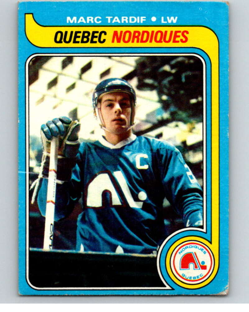 1979-80 Topps #108 Marc Tardif Quebec Nordiques V81574 Image 1