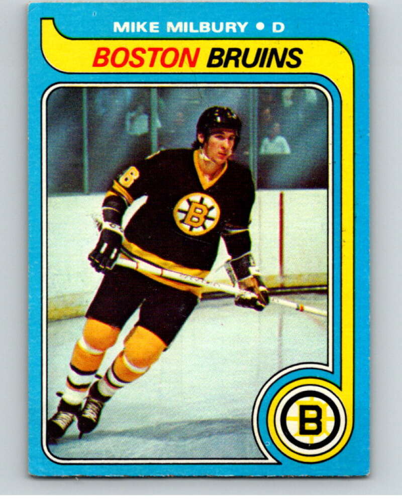 1979-80 Topps #114 Mike Milbury Boston Bruins V81596 Image 1