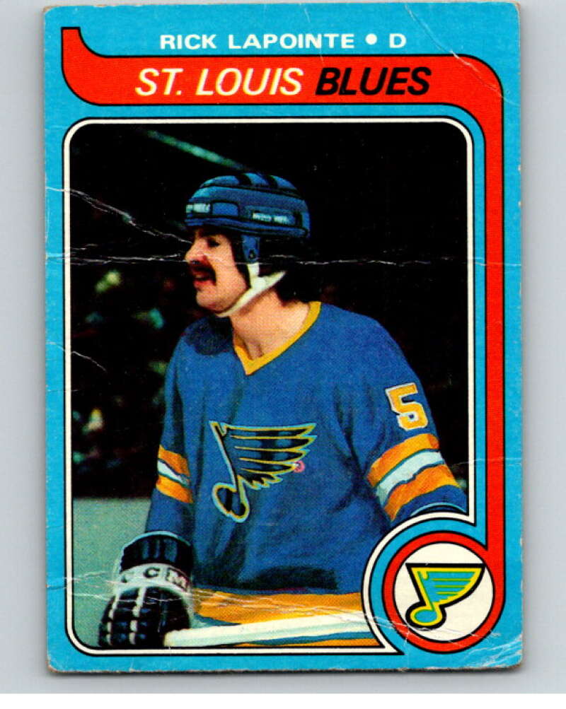 1979-80 Topps #121 Rick Lapointe St. Louis Blues V81615 Image 1