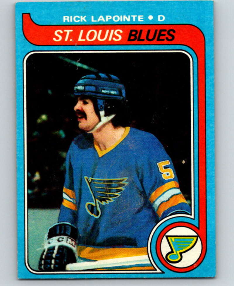 1979-80 Topps #121 Rick Lapointe St. Louis Blues V81616 Image 1