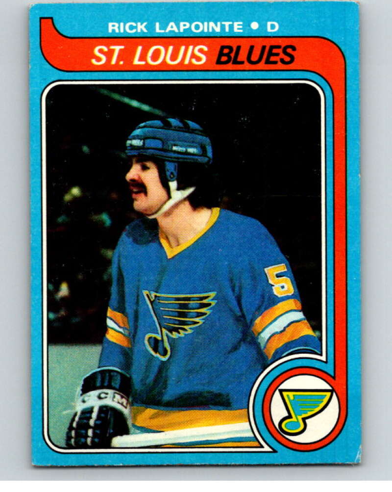 1979-80 Topps #121 Rick Lapointe St. Louis Blues V81617 Image 1