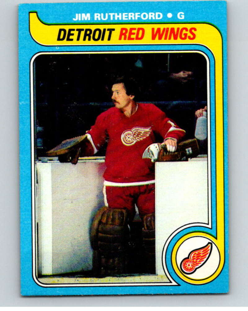 1979-80 Topps #122 Jim Rutherford Detroit Red Wings V81618 Image 1