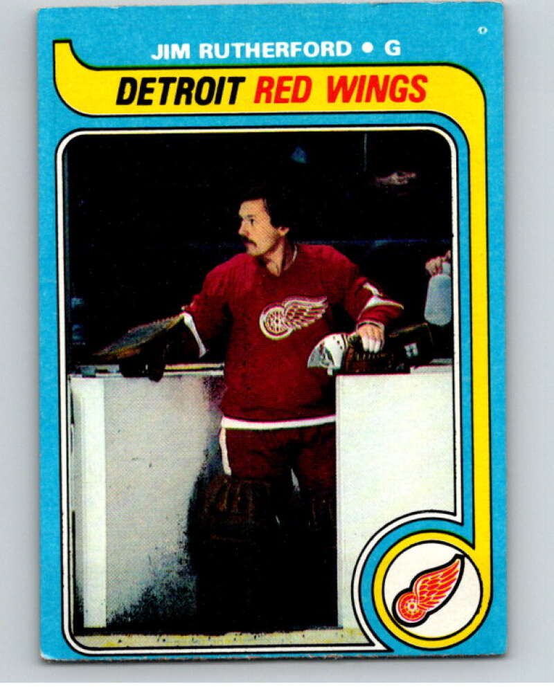 1979-80 Topps #122 Jim Rutherford Detroit Red Wings V81619 Image 1