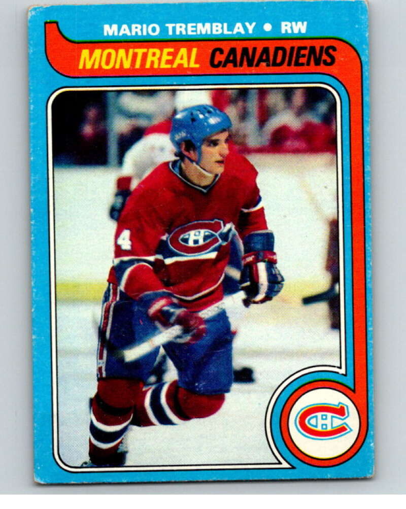 1979-80 Topps #123 Mario Tremblay Montreal Canadiens V81621 Image 1