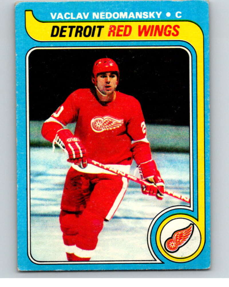 1979-80 Topps #132 Vaclav Nedomansky Detroit Red Wings V81640 Image 1