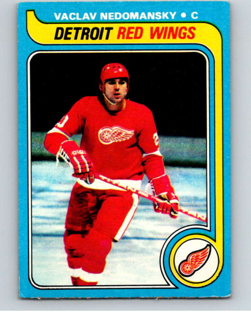 1979-80 Topps #132 Vaclav Nedomansky Detroit Red Wings V81641 Image 1