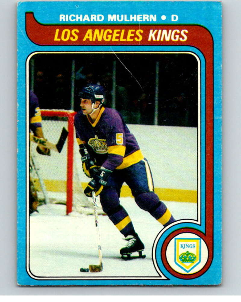 1979-80 Topps #133 Richard Mulhern Los Angeles Kings V81642 Image 1