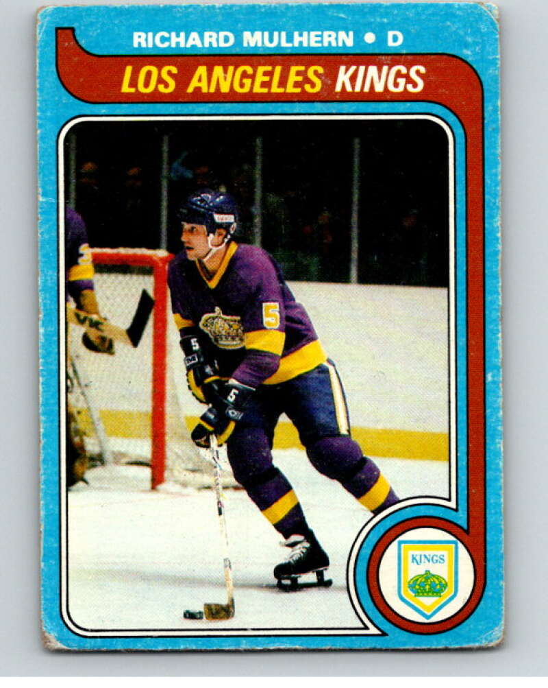 1979-80 Topps #133 Richard Mulhern Los Angeles Kings V81644 Image 1