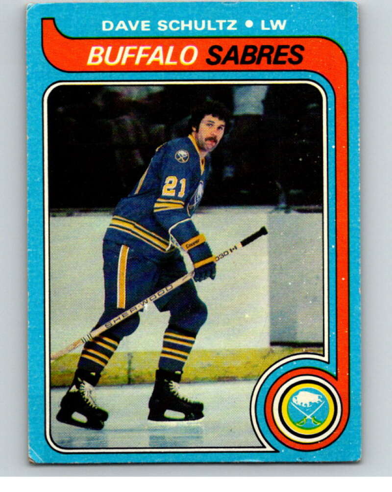 1979-80 Topps #134 Dave Schultz Buffalo Sabres V81646 Image 1