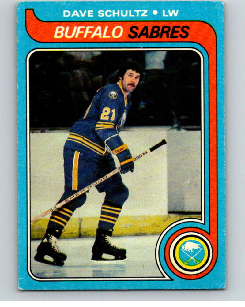 1979-80 Topps #134 Dave Schultz Buffalo Sabres V81647 Image 1