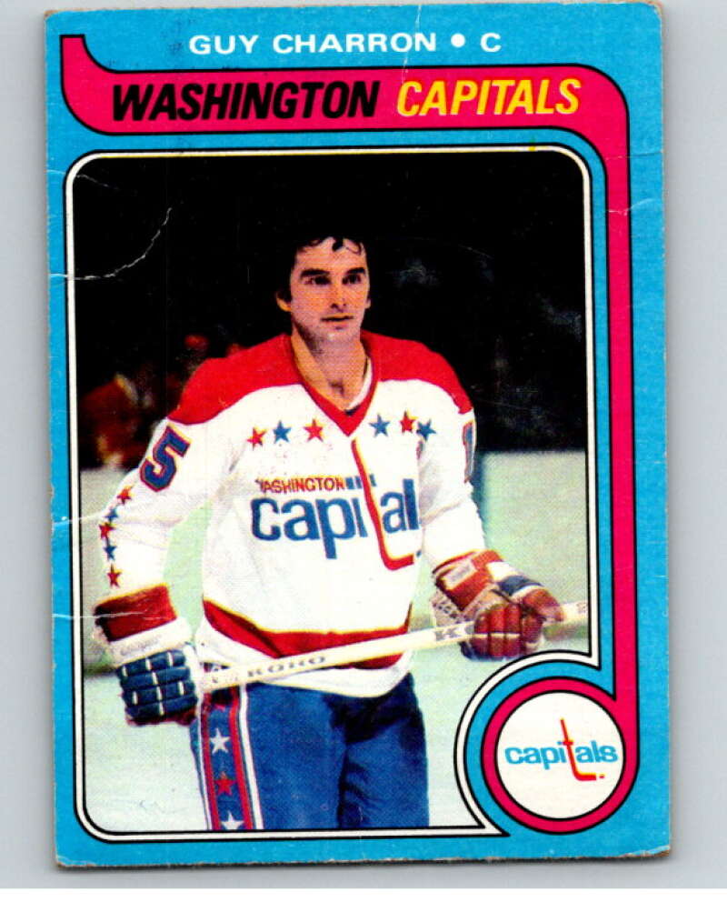 1979-80 Topps #152 Guy Charron Washington Capitals V81701 Image 1