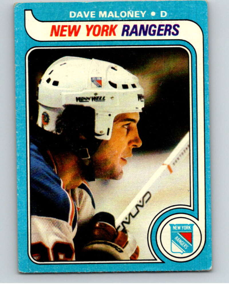 1979-80 Topps #159 Dave Maloney New York Rangers V81719 Image 1