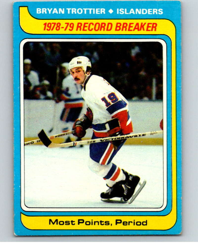 1979-80 Topps #165 Bryan Trottier RB New York Islanders V81737 Image 1