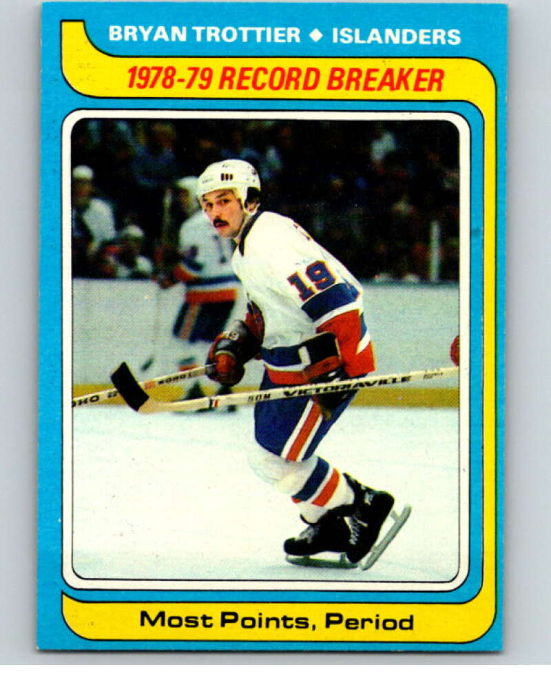 1979-80 Topps #165 Bryan Trottier RB New York Islanders V81738 Image 1