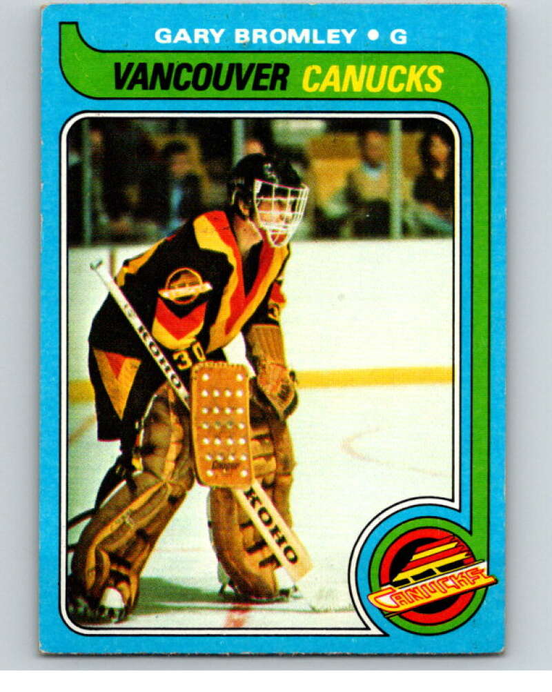 1979-80 Topps #167 Gary Bromley Vancouver Canucks V81741 Image 1