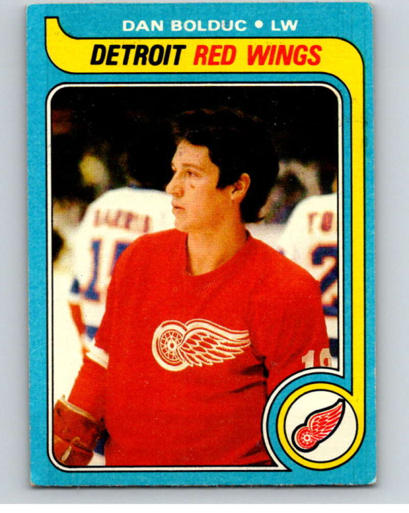 1979-80 Topps #173 Dan Bolduc RC Rookie Detroit Red Wings V81759 Image 1