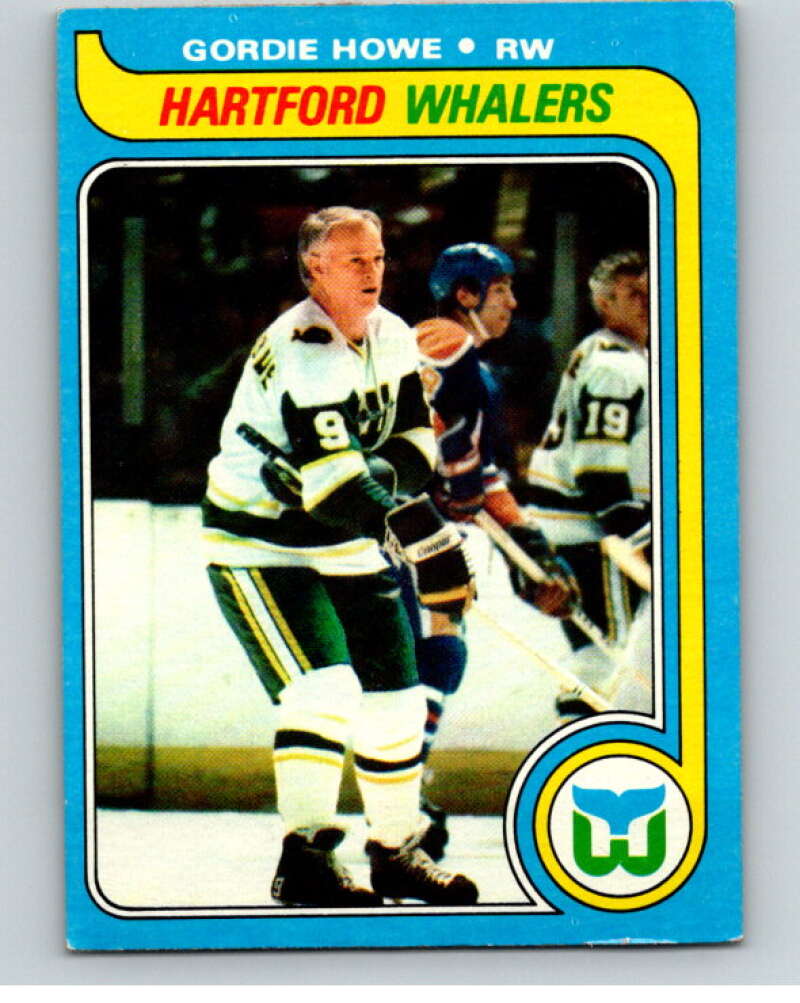 1979-80 Topps #175 Gordie Howe Hartford Whalers V81765 Image 1