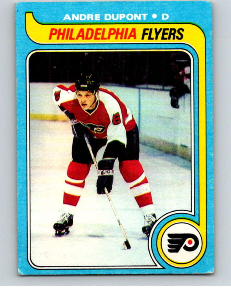 1979-80 Topps #178 Andre Dupont Philadelphia Flyers V81774 Image 1