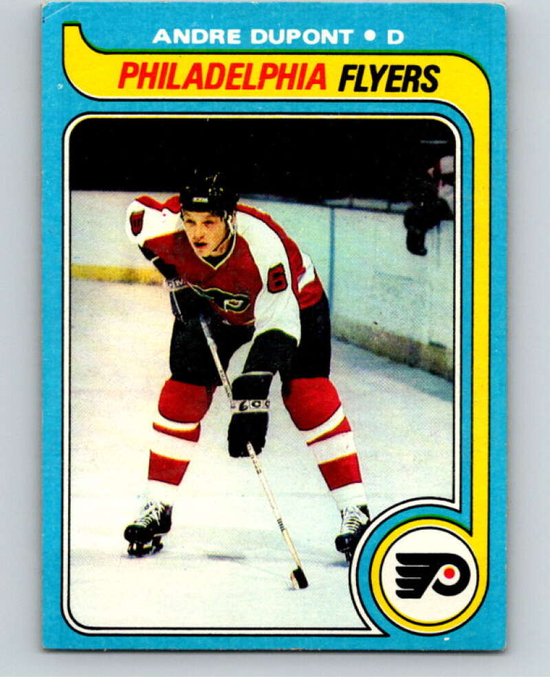 1979-80 Topps #178 Andre Dupont Philadelphia Flyers V81775 Image 1