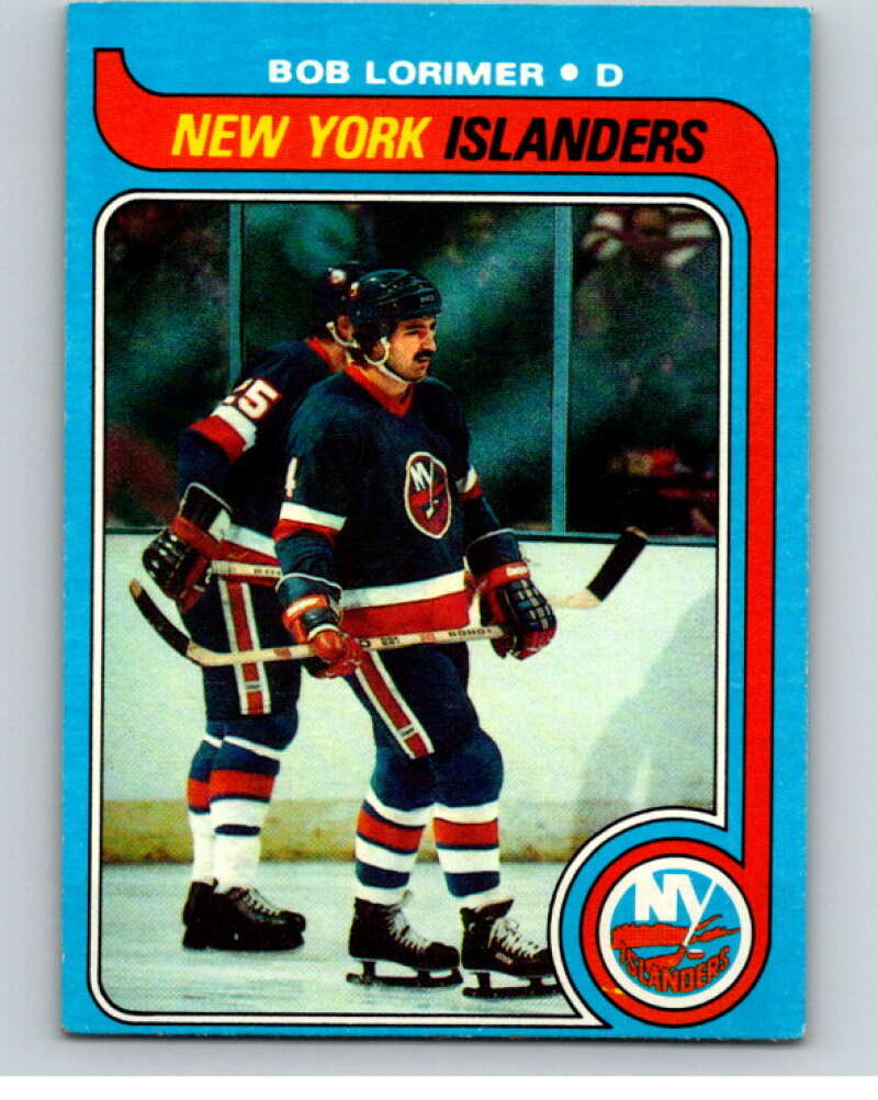 1979-80 Topps #181 Bob Lorimer RC Rookie New York Islanders V81781 Image 1
