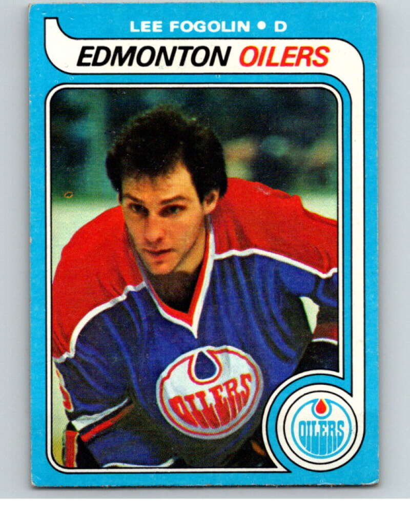 1979-80 Topps #183 Lee Fogolin Edmonton Oilers V81790 Image 1