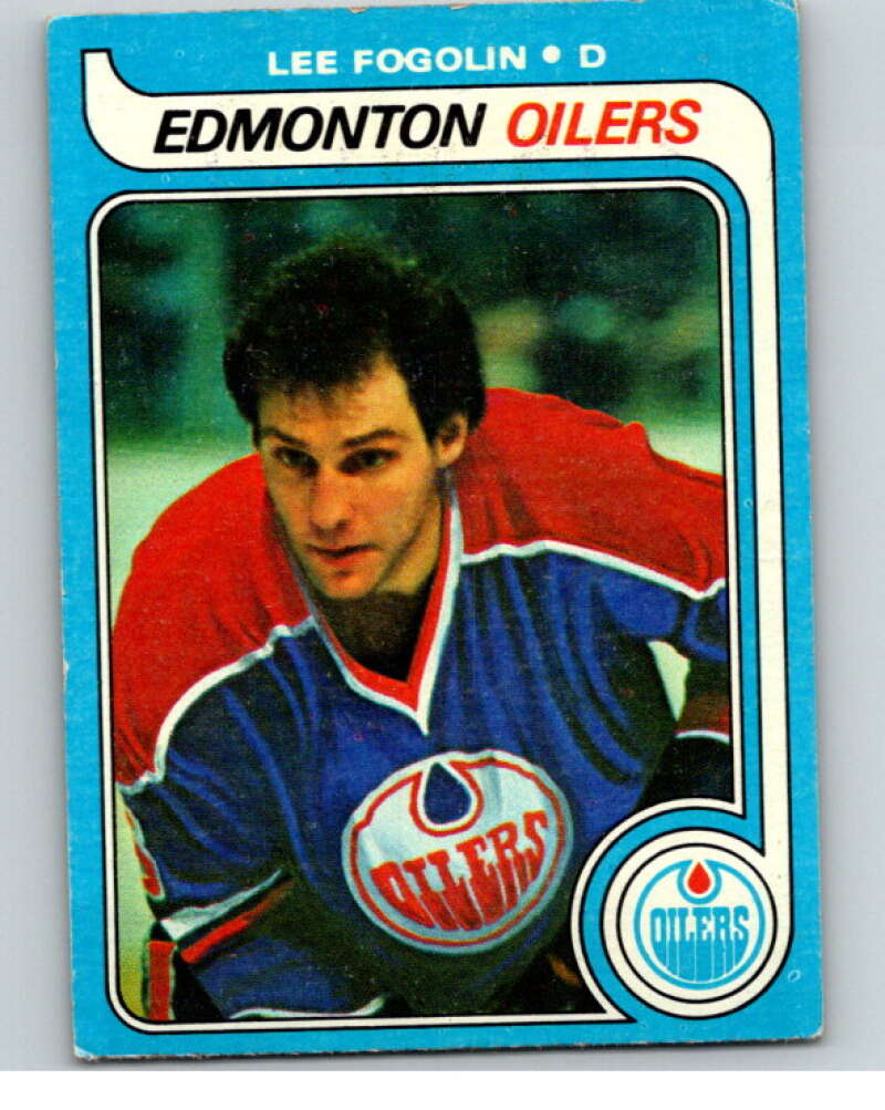1979-80 Topps #183 Lee Fogolin Edmonton Oilers V81793 Image 1