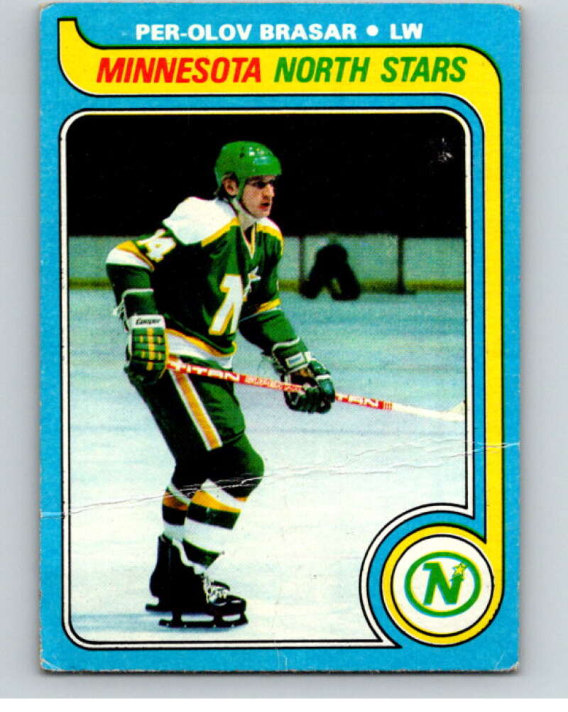 1979-80 Topps #192 Per-Olov Brasar Minnesota North Stars V81814 Image 1