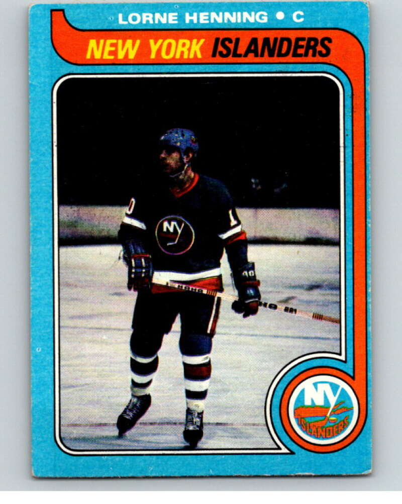 1979-80 Topps #193 Lorne Henning New York Islanders V81815 Image 1