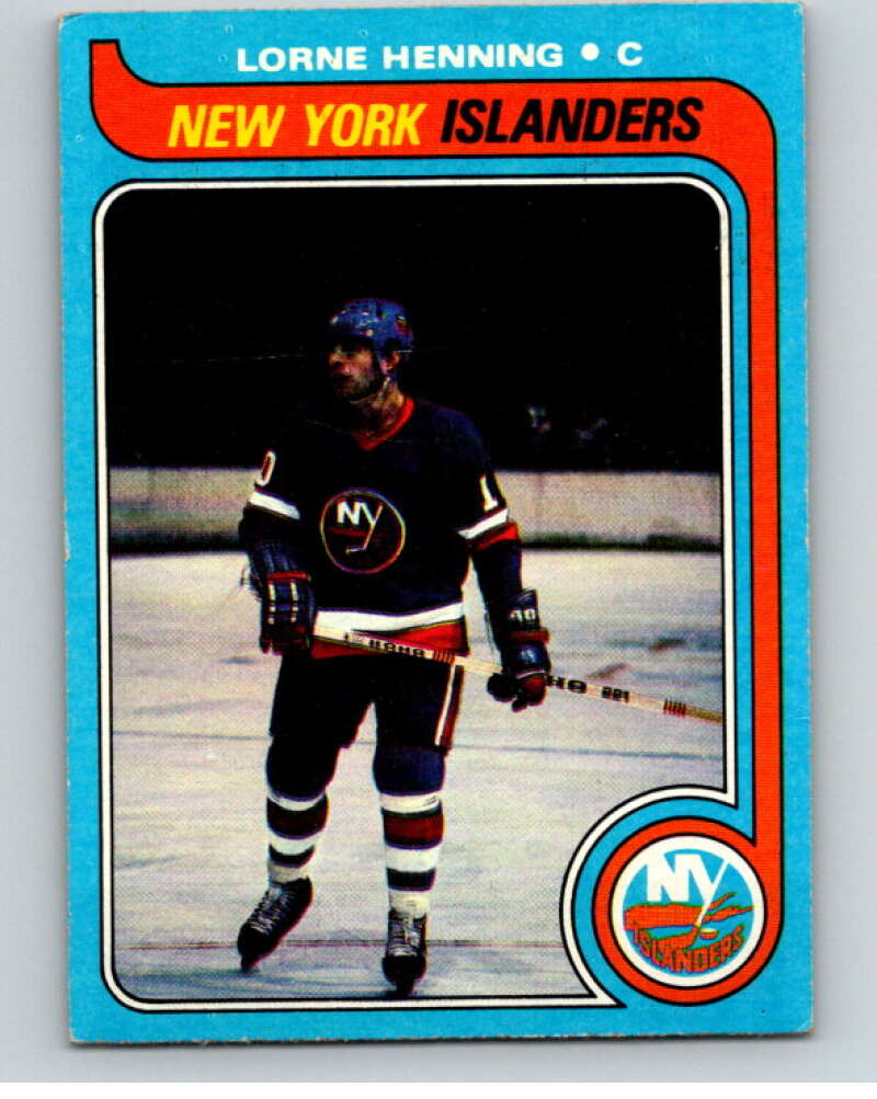 1979-80 Topps #193 Lorne Henning New York Islanders V81818 Image 1